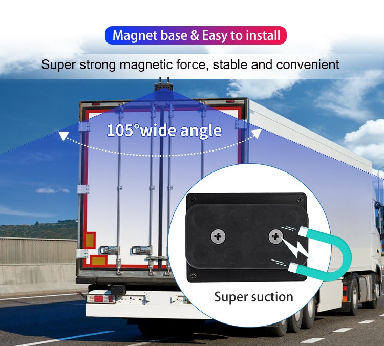 κάμερα wifi με μαγνήτη για φορτηγό βαν αυτοκινήτου