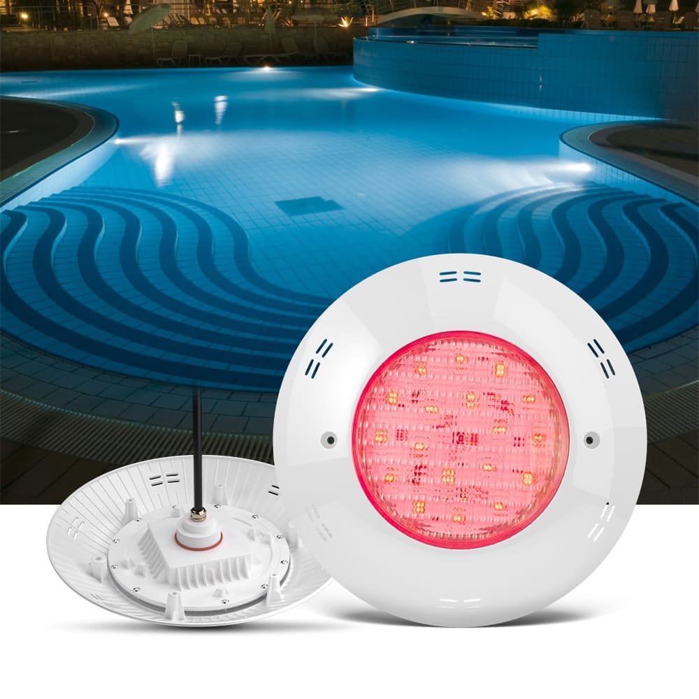 Πολύχρωμο φως πισίνας RGB για κεραμικό γυαλί πισίνας