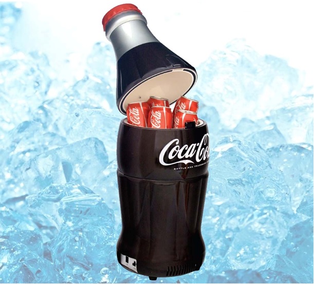 μίνι μπουκάλι ψυγείου coca cola