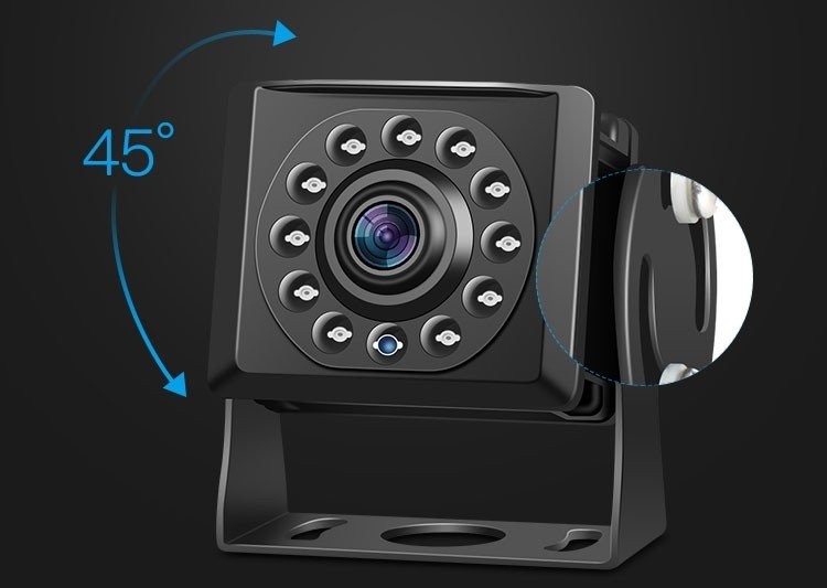 σύστημα κάμερας οπισθοπορείας με νυχτερινή όραση LED