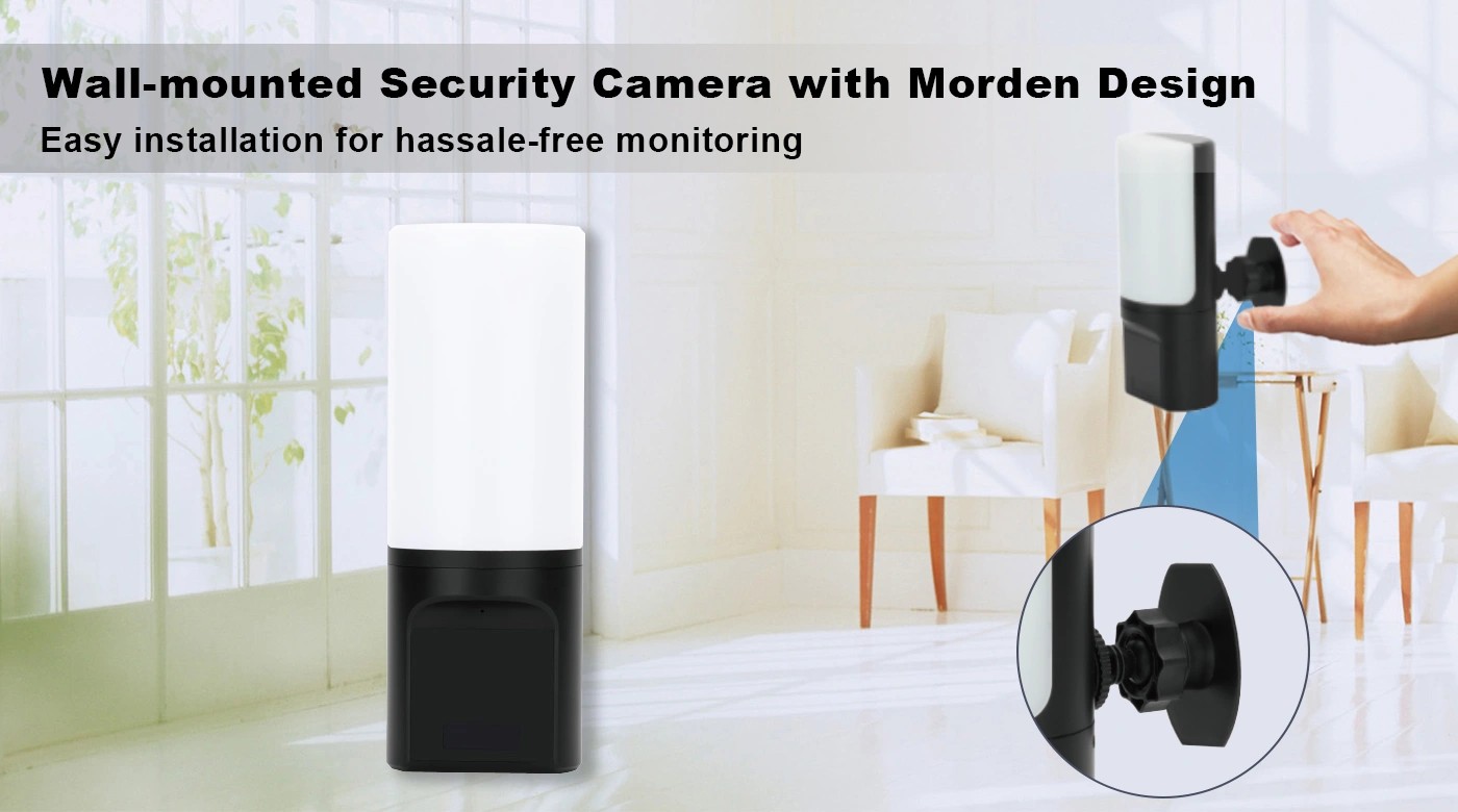 Λάμπα κατασκοπευτική κρυφή κάμερα ασφαλείας για το σπίτι, το διαμέρισμα, το γραφείο σας
