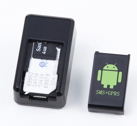 Τοποθετήστε την κάρτα SIM GSM με την κάμερα