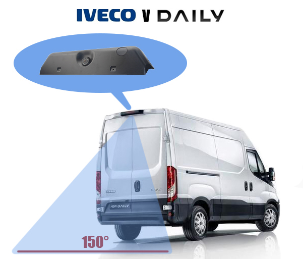 κάμερα στάθμευσης στο πίσω φως φρένων IVECO DAILY 2014