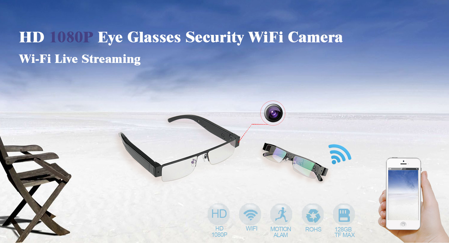 γυαλιά με κάμερα wifi