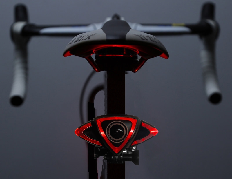 ποδήλατο πίσω κάμερα wifi + προειδοποιητικά φώτα LED