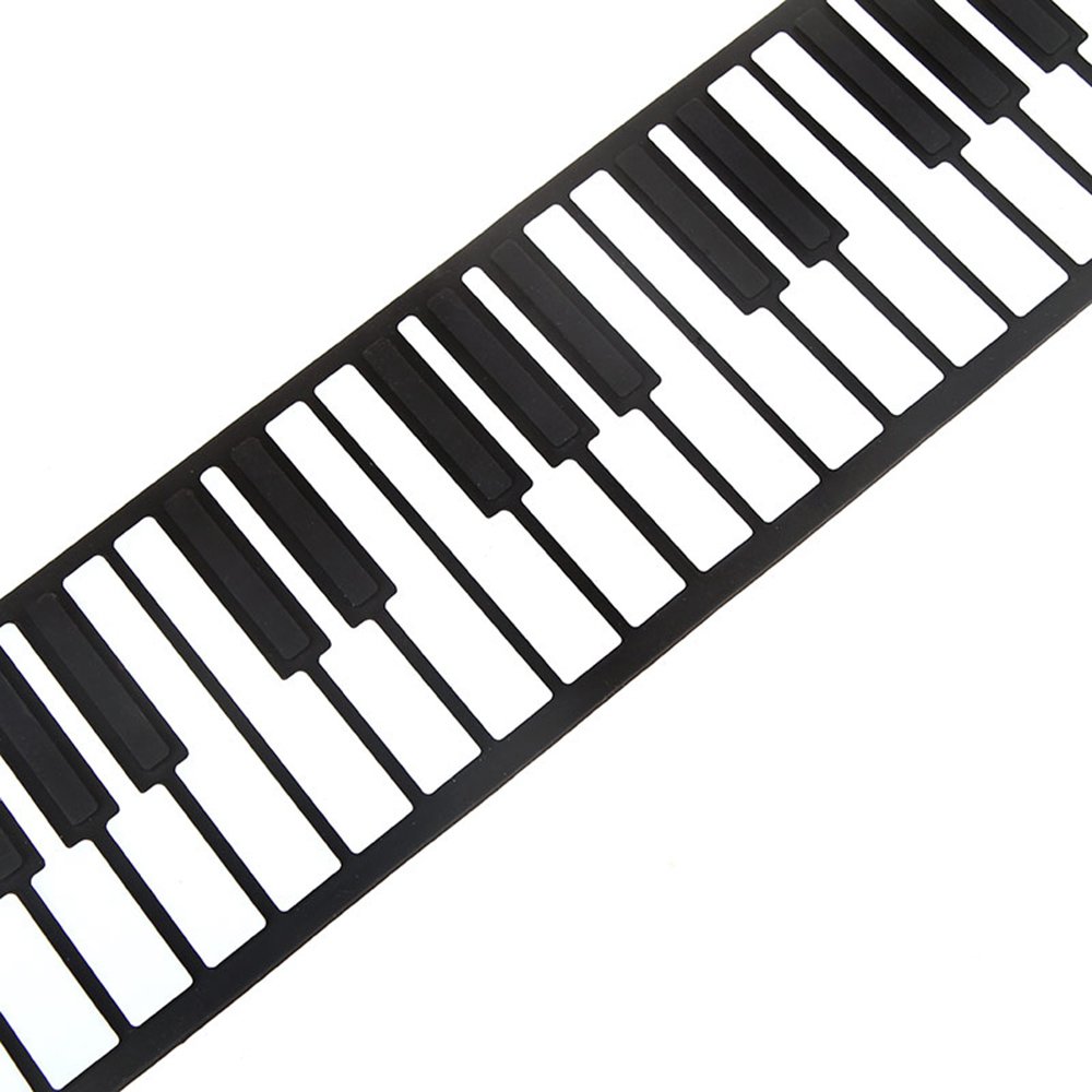 πιάνο σιλικόνης με πεντάλ ποδιών