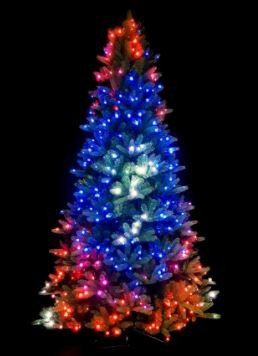 Twinkly χριστουγεννιάτικο δέντρο led έλεγχος μέσω κινητού τηλεφώνου