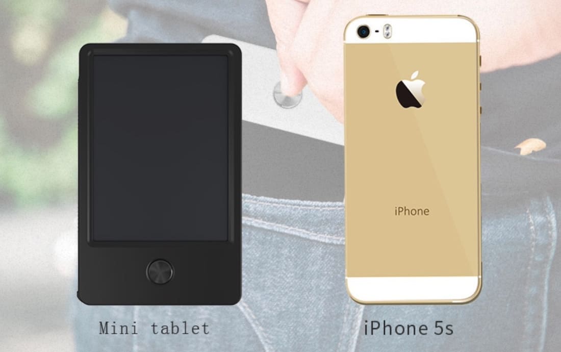 Μίνι διαστάσεις όπως το κινητό σας - Τραπέζι LCD τσέπης