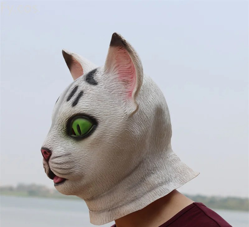Μάσκα προσώπου από σιλικόνη γάτας