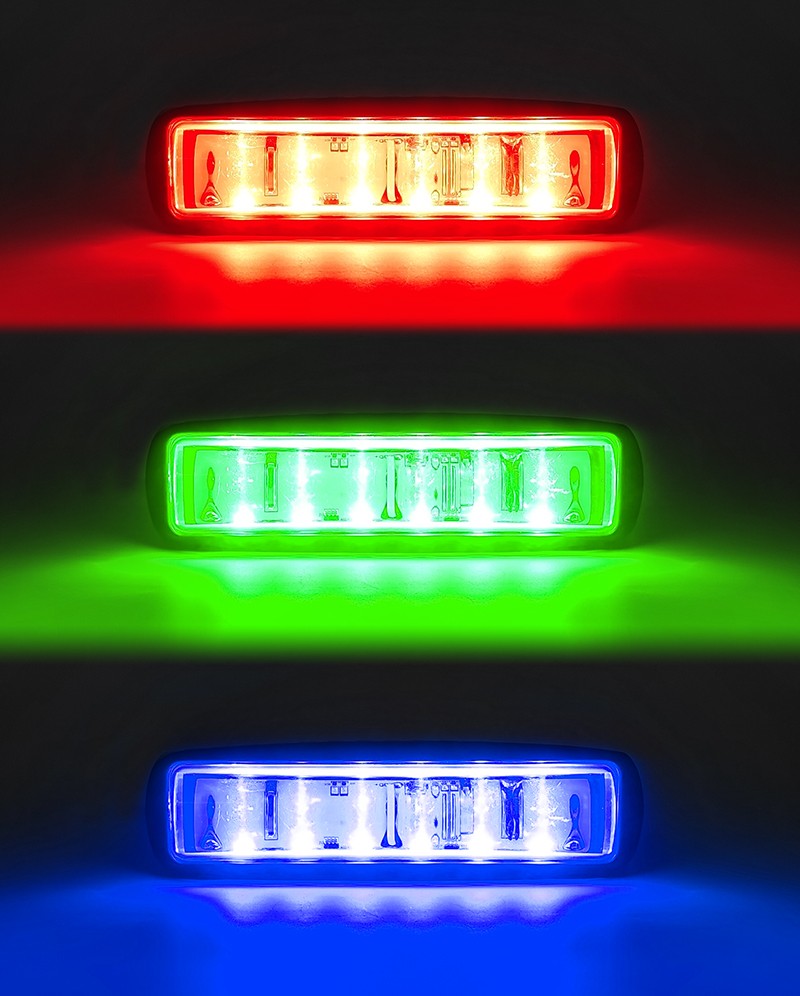 φως ασφαλείας για περονοφόρα ανυψωτικά κόκκινο μπλε πράσινο