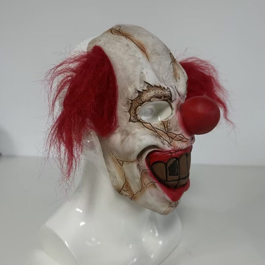 Scary jester (clown) - Pennywise face mask