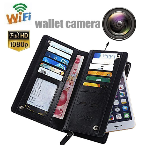 κατασκοπευτική κάμερα σε πορτοφόλι wifi full hd
