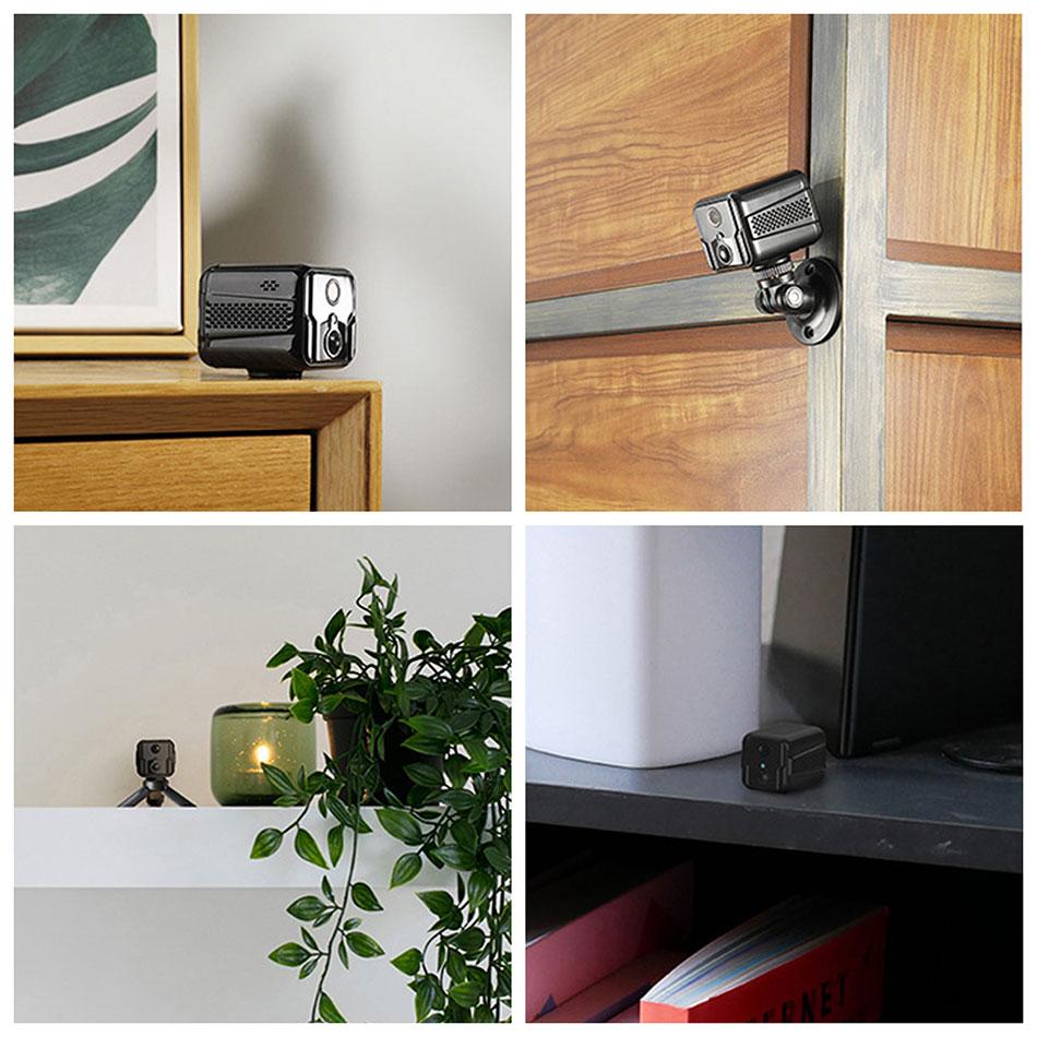 μια κατασκοπευτική κάμερα σε διαμέρισμα