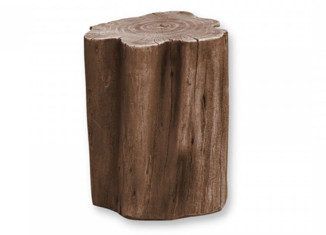 Σκυρόδεμα κούτσουρα δέντρων απομίμηση ξύλου σε καφέ χρώμα