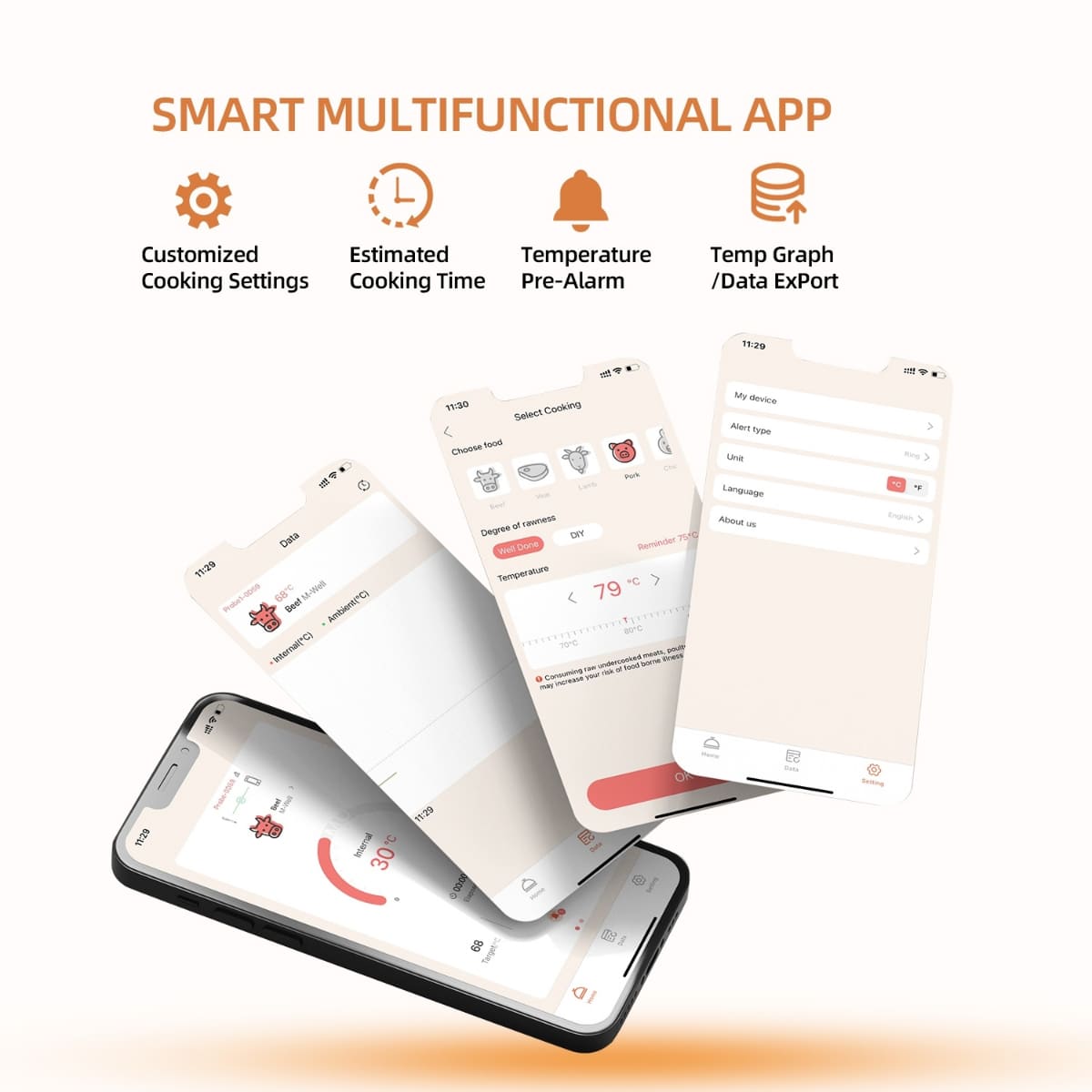 app για κινητά smartphone θερμόμετρο για κινητά