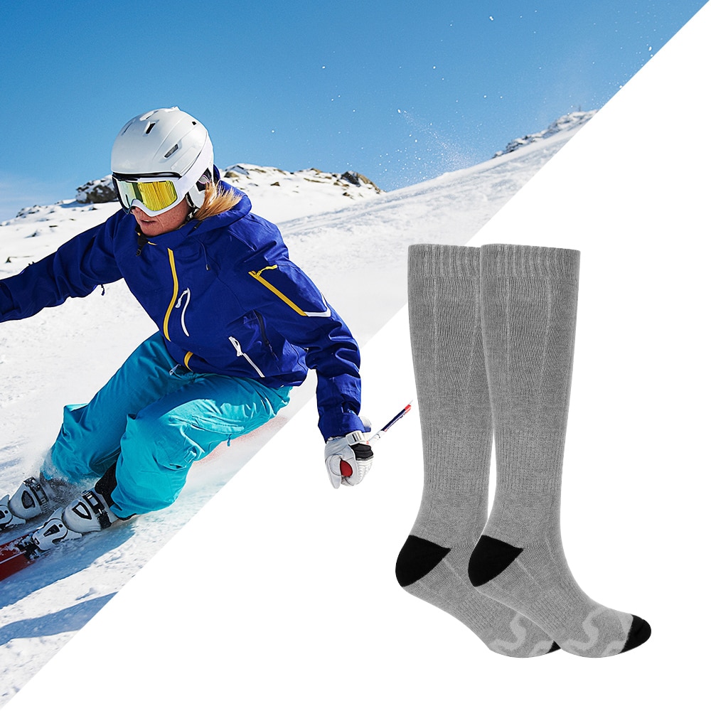 θερμαινόμενες θερμικές κάλτσες με έλεγχο θερμοκρασίας