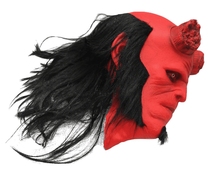 Μάσκα προσώπου Hellboy για ενήλικες