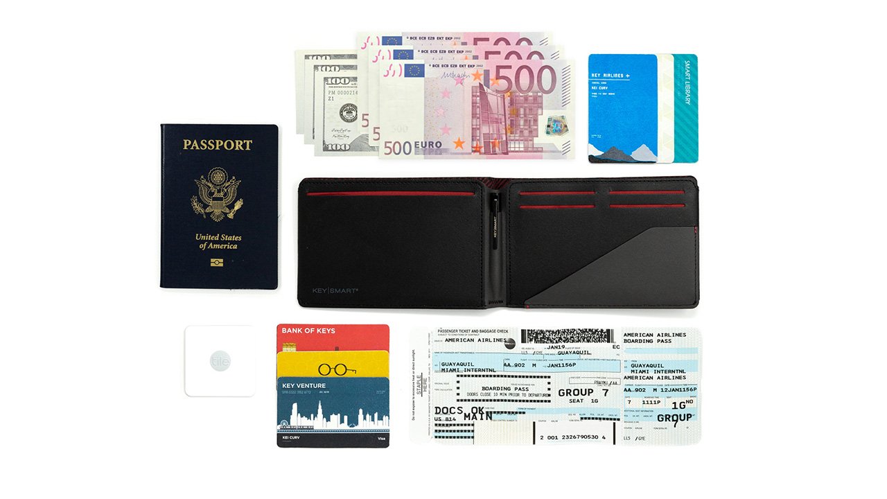 πορτοφόλι διαβατηρίου με GPS