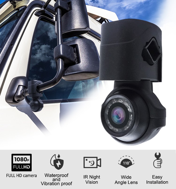 κάμερα εσωτερικού και εξωτερικού χώρου με 12 IR LED νυχτερινή όραση + IP69K + φακό f3,6mm