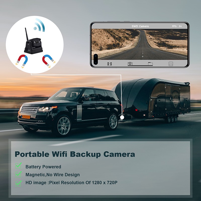 wifi κάμερα αυτοκινήτου κινητό τηλέφωνο με μαγνήτη