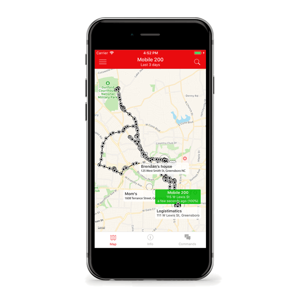 Qbit tracker με smartphone