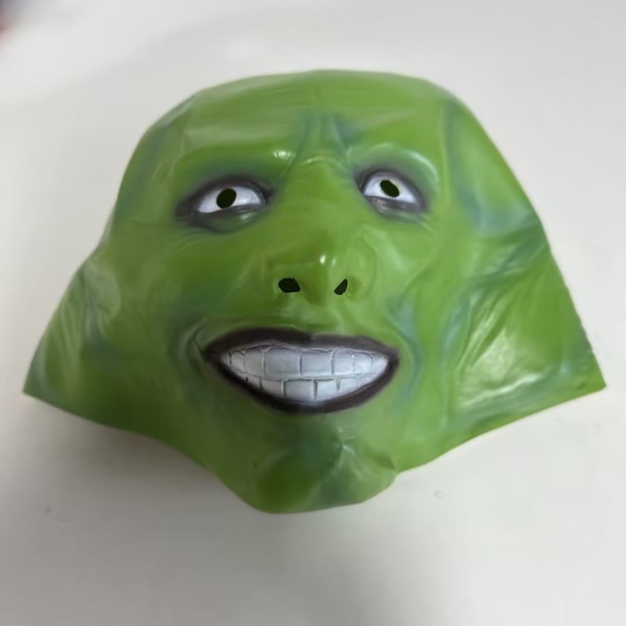 Jim Carrey the mask - green mask