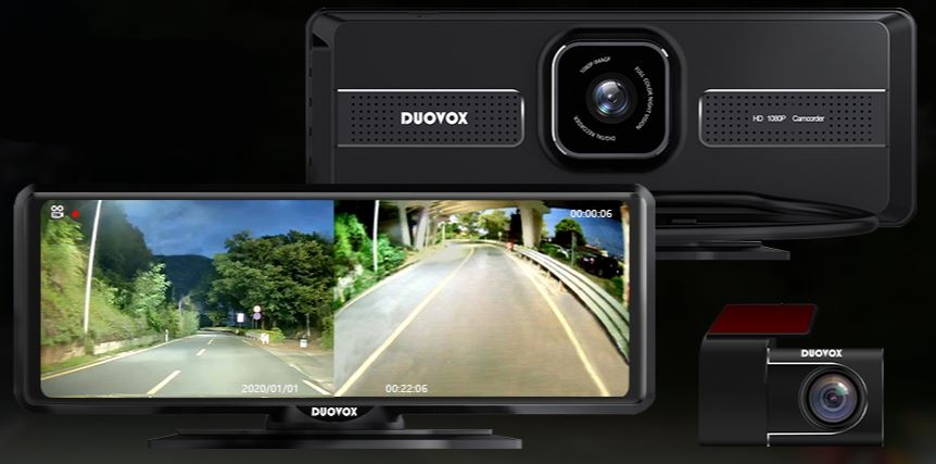 κάμερα αυτοκινήτου με την καλύτερη νυχτερινή όραση - duovox v9