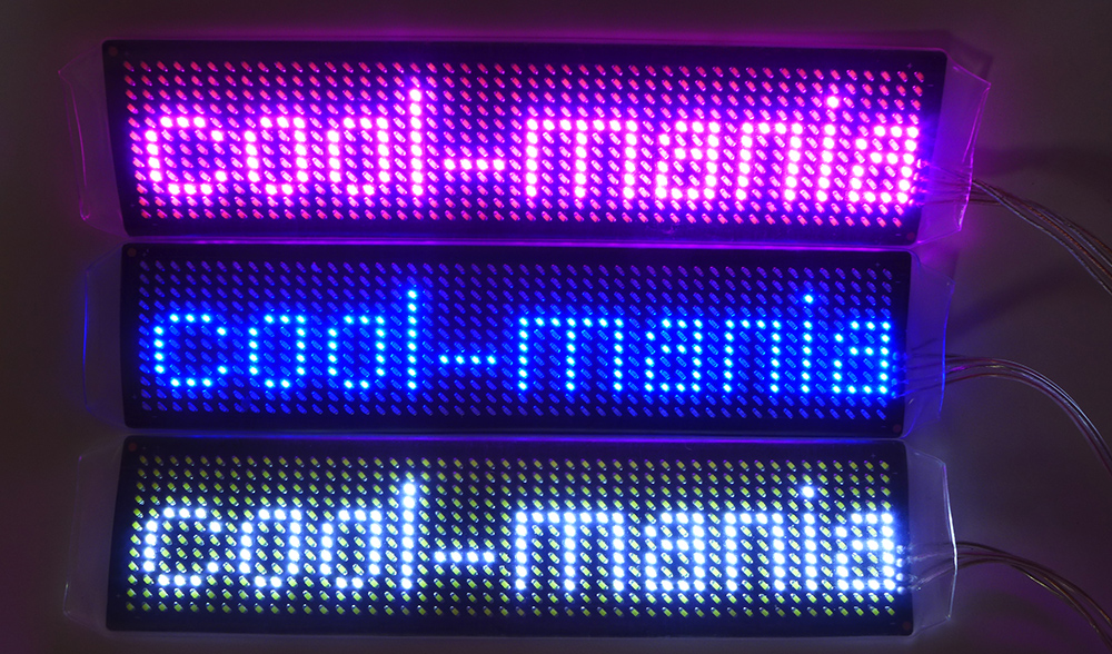 Λωρίδα LED RGB για πουκάμισο LED