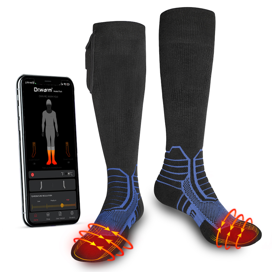 κάλτσες με μπαταρίες bluetooth electro κάλτσες