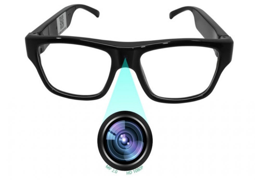 Κατασκοπευτικά γυαλιά αφής με κάμερα FULL HD και WiFi
