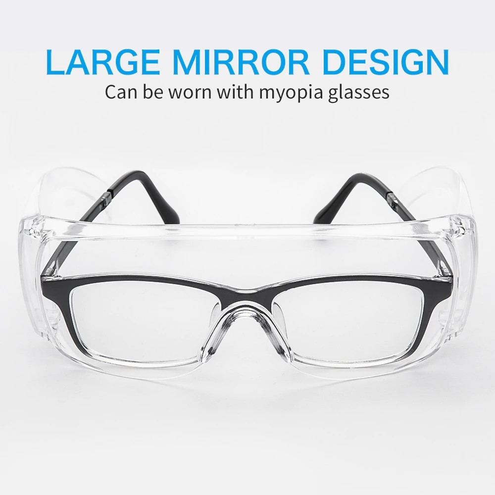 διαφανή προστατευτικά γυαλιά έναντι ιών