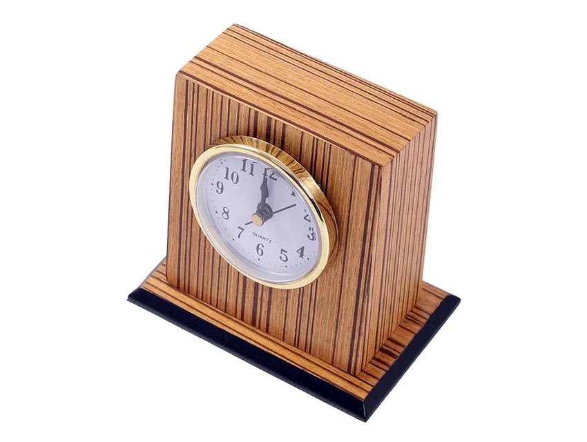 Σετ ρολόι γραφείου ξύλινο δώρο για το αφεντικό