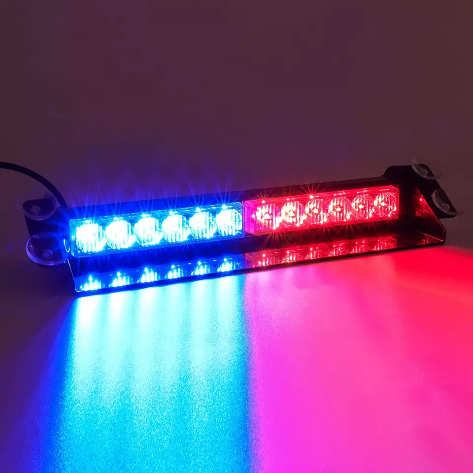 Αναβοσβήνουν LED στροβοσκοπικά φώτα (φώτα) για το αυτοκίνητο με δυνατότητα αλλαγής χρωμάτων και στυλ που αναβοσβήνουν