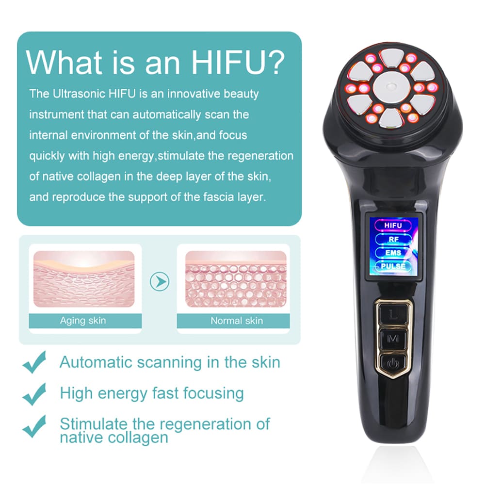 pulse face lifting κατά των ρυτίδων συσκευή mini hifu