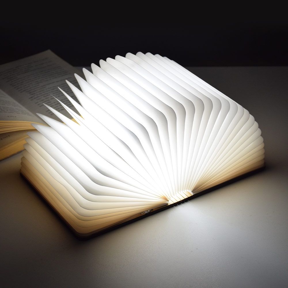 Βιβλίο LED - φωτιστικό σε σχήμα αναδιπλούμενου βιβλίου