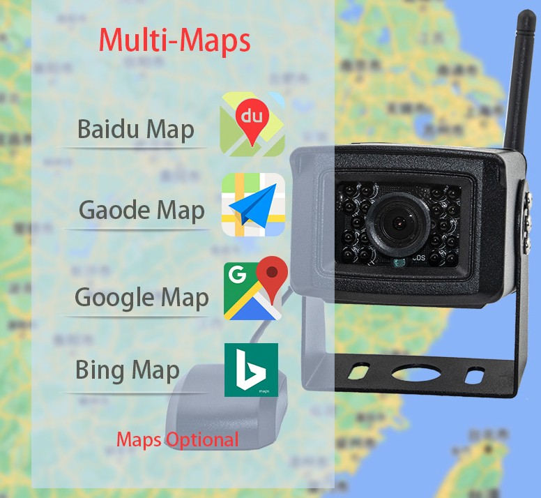 3g κάμερα sim για το πίσω αυτοκίνητο παρακολούθησης όπισθεν