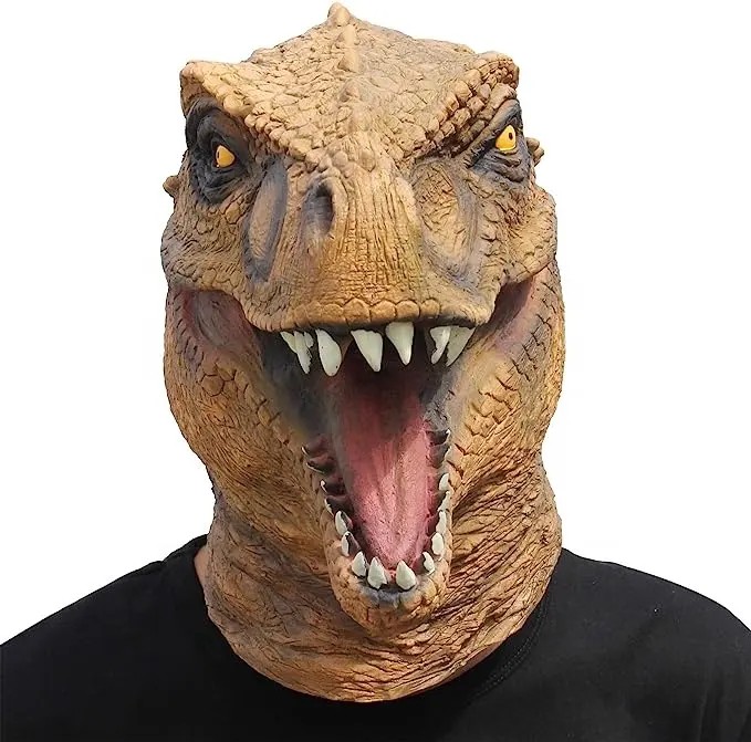 Μάσκα Dino - Πρόσωπο μάσκας πάρκου Jurassic (μάσκα κεφαλιού)