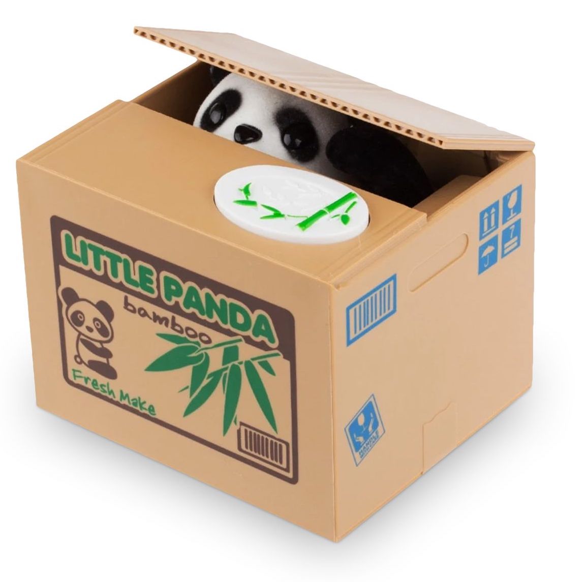 ΚΟΥΤΙ για κέρματα - ηλεκτρονικό κουτί μετρητών σε σχήμα PANDA